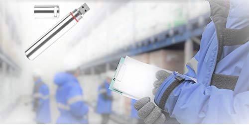 YPL-170 PDF Dry Ice Data Logger with Stainless Steel (316 Grade) Case, Recording Range from -80 to 70°C (-112 to 158°F), 17280 Data Sets with High Accuracy Readings