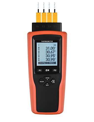Sensoten 4 Channel Data Logger, Super High Accuracy ±0.1 Deg_C with Measuring Range -200℃~+1370℃