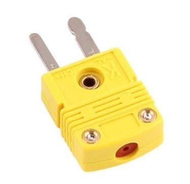 Sensoten 10pc Mini K-Type Thermocouple Wire Connector - Male Plug