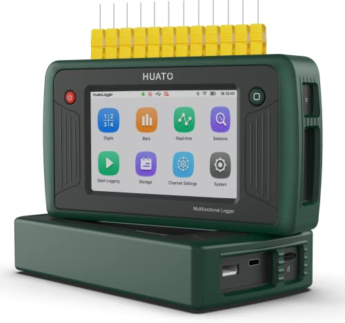 Sensoten Next Gen S1500 Series 16 Channel Thermocouple Data Logger with Color Touch Screen