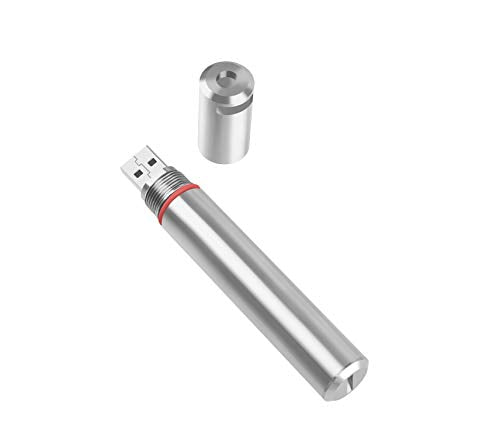 YPL-10S High Temperature Logger with Extended Range of -40 to +125°C (-40 to +257°F), Stainless Steel (316 Grade) Case