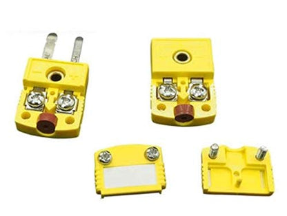 Sensoten 10pc Mini K-Type Thermocouple Wire Connector - Male Plug
